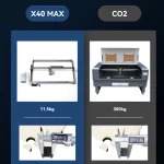 Graveur laser CNC, ATOMSTACK X40 MAX, kit de découpe et gravure professionnelle, zone de travail 800 x 400 mm – Image 15