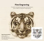 Graveur laser CNC haute puissance, ATOMSTACK S10 Pro, 50W, Pack complet pour découpe et gravure, support hors ligne – Image 5