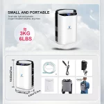 Concentrateur d’oxygène portable 5l/min, à débit pulsé et réglable, méthode PSA, avec batterie integrée et sac de transport – Image 13