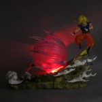 Figurine d’action Dragon Ball Z, Son Goku, Boo, lumière LED, 22 cm – Image 2