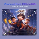 Projecteur portable Android 11, HY320, 1920x1080P, 4K, WiFi 6, rotation 180°, Home cinéma – Image 6