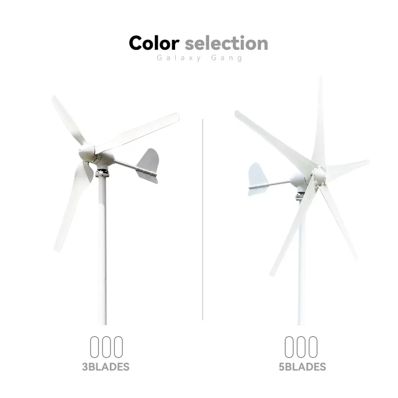 Energie éolienne à vent, 4000W, avec contrôleur MPPT/Hybride, 3 à 5 pales, pour usage domestique – Image 13