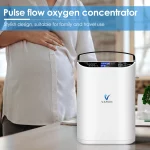 Concentrateur d’oxygène portable 5l/min, à débit pulsé et réglable, méthode PSA, avec batterie integrée et sac de transport – Image 10