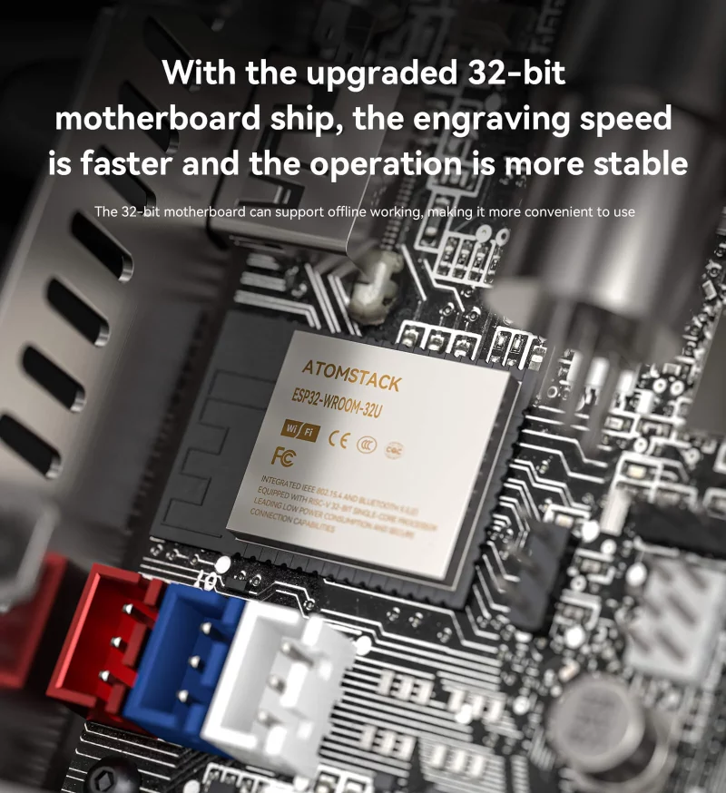 Graveur laser CNC, ATOMSTACK S20 Pro, 130W, kit pour découpe et gravure, support hors ligne – Image 10