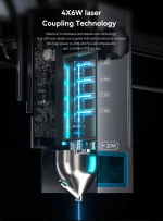 Graveur laser CNC, ATOMSTACK S20 Pro, 130W, kit pour découpe et gravure, support hors ligne – Image 5