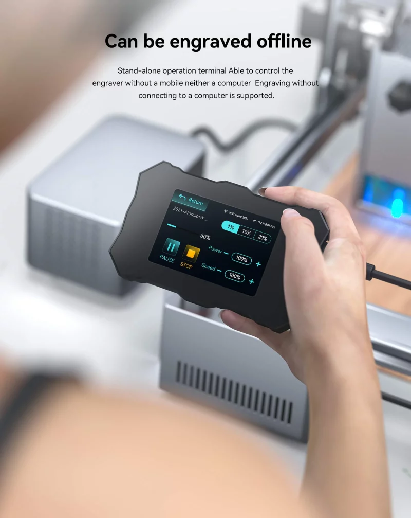 Graveur laser CNC, ATOMSTACK S20 Pro, 130W, kit pour découpe et gravure, support hors ligne – Image 18