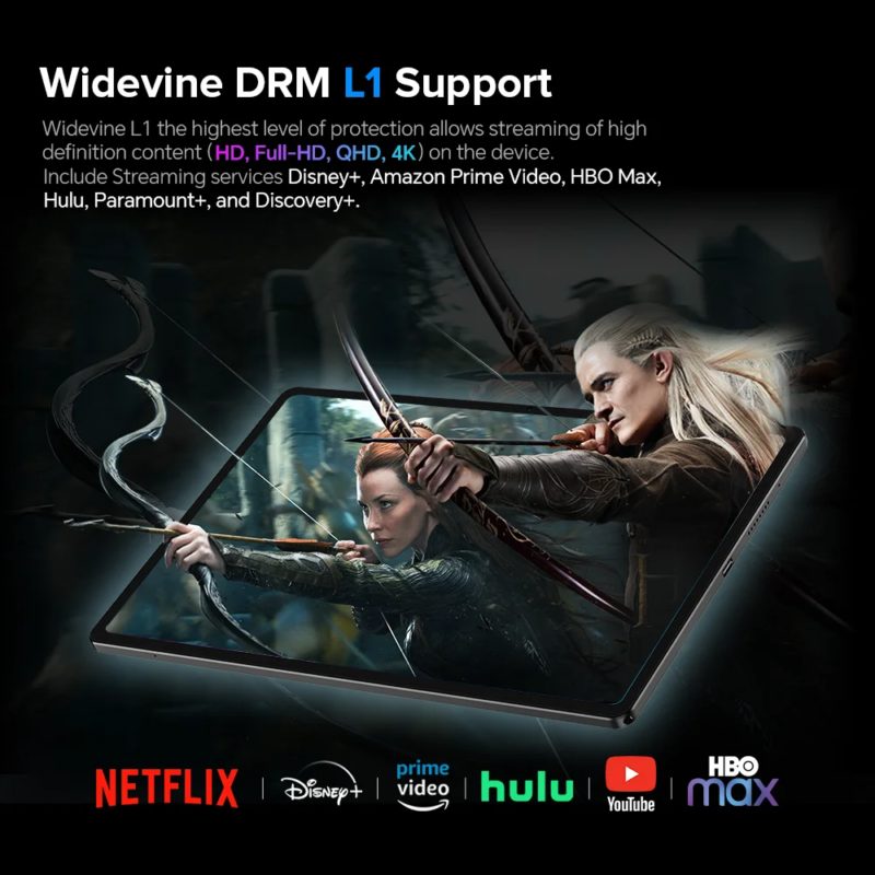 Tablette Android 13, écran IPS 10.4", 2000x1200, 8 Go de RAM, 128 Go de ROM, avec emplacement carte SIM 4G LTE – Image 7