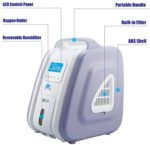Concentrateur d’oxygène portable de 2 à 9L, atomisation réglable, haute pureté 93% ± 3%, faible bruit – Image 5