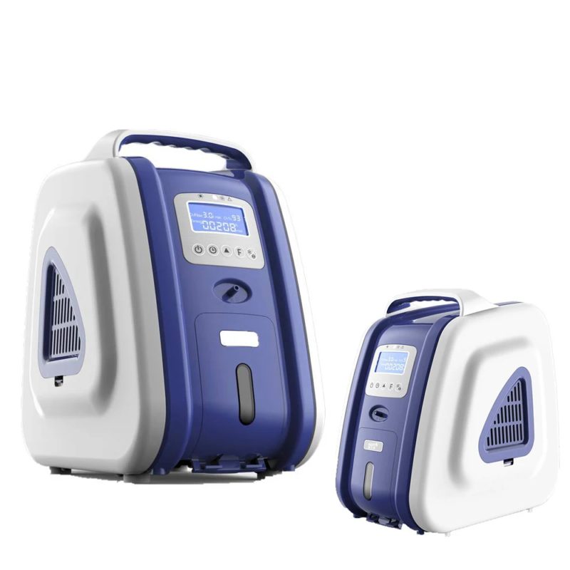 173100-ypawby.jpg Concentrateur d’oxygène portable de 2 à 9L, atomisation réglable, haute pureté 93% ± 3%, faible bruit – Image 2