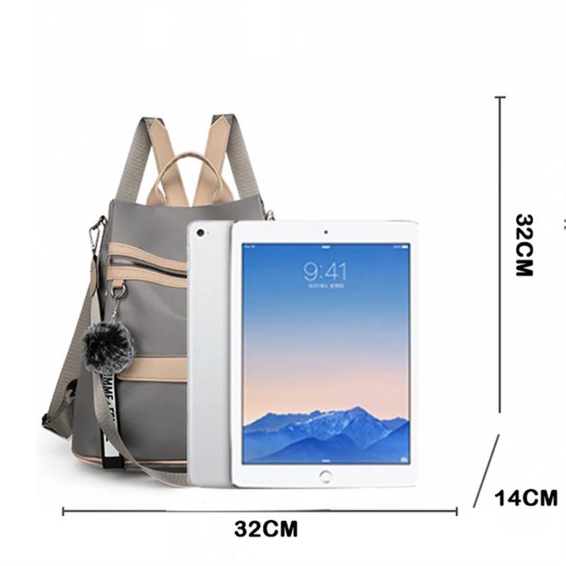 173150-tre3rq.jpg Sac à dos Oxford, antivol et étanche, sac de voyage – Image 6