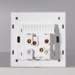 Interrupteur d’éclairage de luxe à bouton-poussoir, en verre trempé, Rj45, TV, Type 86, gris – Image 13