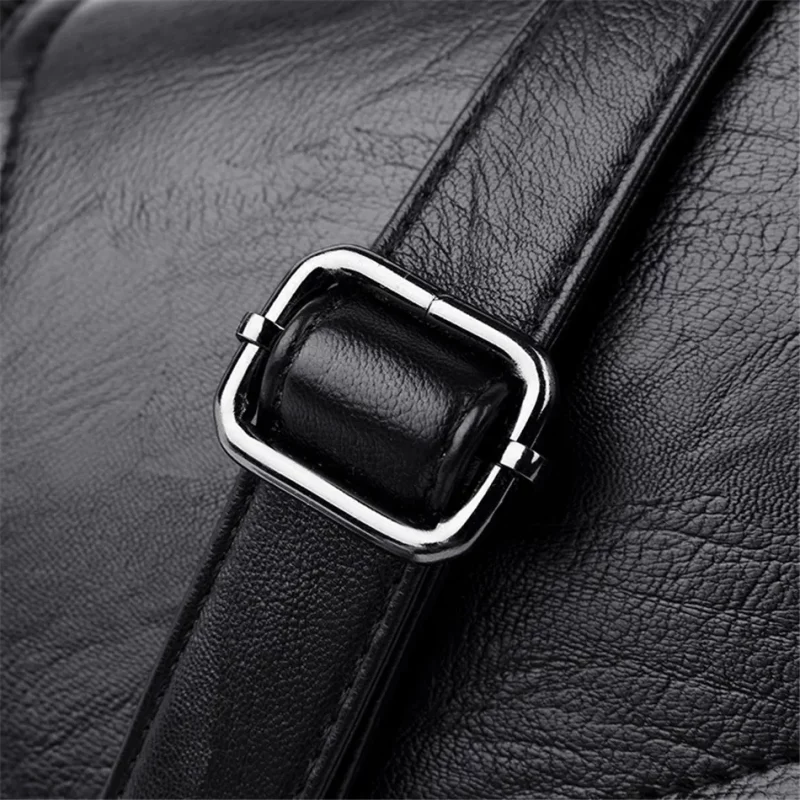 Sacs à bandoulière en cuir, multi-poche, pratique et moderne – Image 6