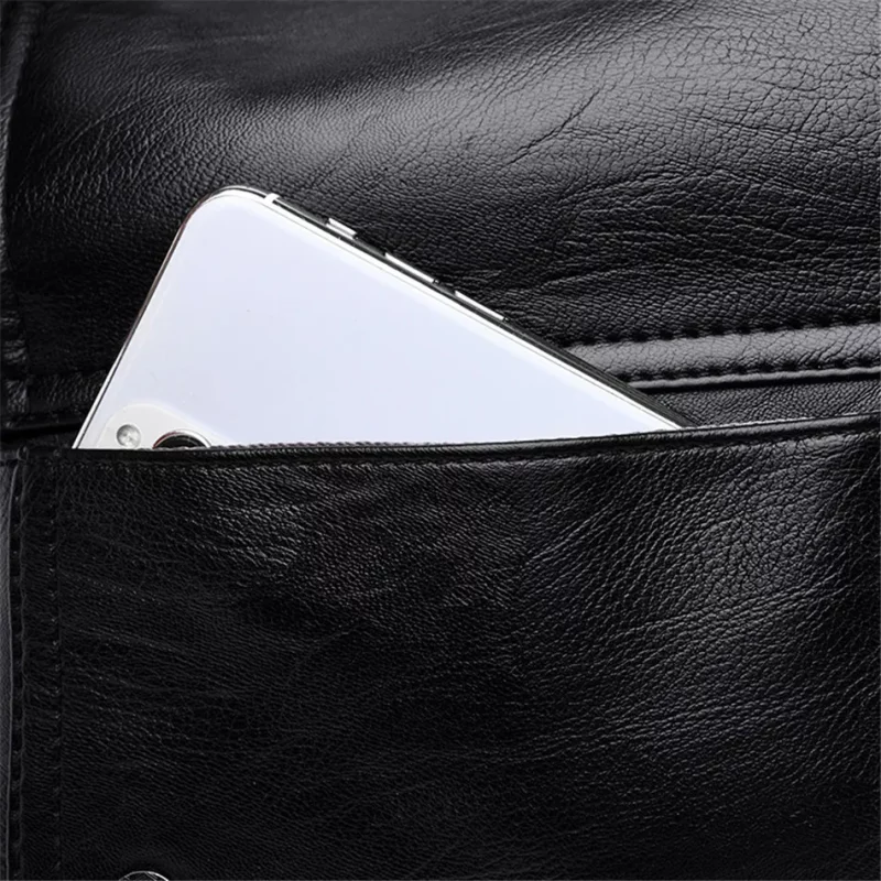 Sacs à bandoulière en cuir, multi-poche, pratique et moderne – Image 9