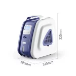 Concentrateur d’oxygène portable de 2 à 9L, atomisation réglable, haute pureté 93% ± 3%, faible bruit – Image 8