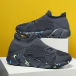 Chaussures de marche à enfiler, respirantes et confortables, baskets ultralégères et décontractés – Image 14