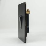 Interrupteur d’éclairage en acier inoxydable, à bouton-poussoir, 2 voies, Rj45, TV, Type 86, noir – Image 2