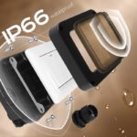 Interrupteur d’éclairage à bouton-poussoir, étanche IP66, 2 voies, pour extérieur, camping car – Image 3