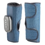 Lot de 2 masseurs chauffants des mollets à pression d’air 360°, appareil de relaxation et de traitement, pressothérapie