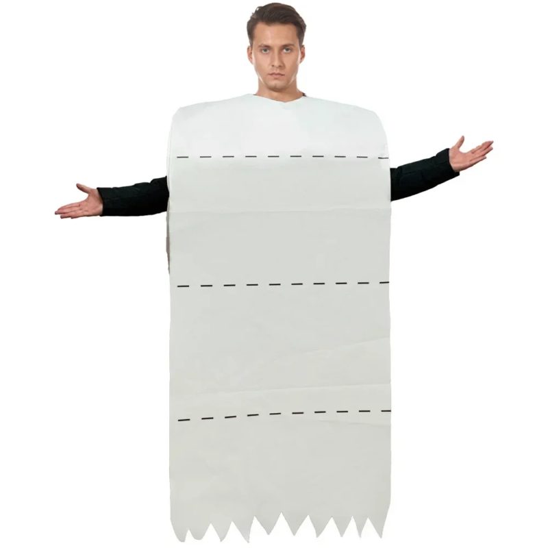 Costume de rouleau de papier toilette, déguisement pour adulte – Image 2