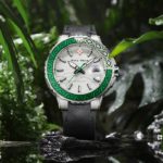 Montre mécanique, mouvement automatique, en acier inoxydable, verre Saphir – Image 5