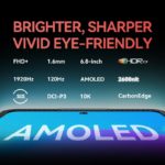 Smartphone robuste IIIF150 Air 2 5G, écran 6.8" FHD+, AMOLED flexible 120Hz, 16 Go, 512 Go, Android 13 – Image 6