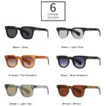 Lunettes de soleil rétro, verres solaires, protection UV400 – Image 4