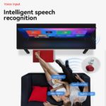 Télécommande sans fil W3, 2.4G, Voice Air, mini clavier, Android, PC – Image 5