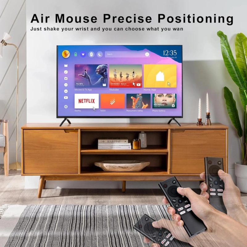 Télécommande sans fil X9-A, 2.4G, rechargeable, Voice Air, Android, Windows – Image 3