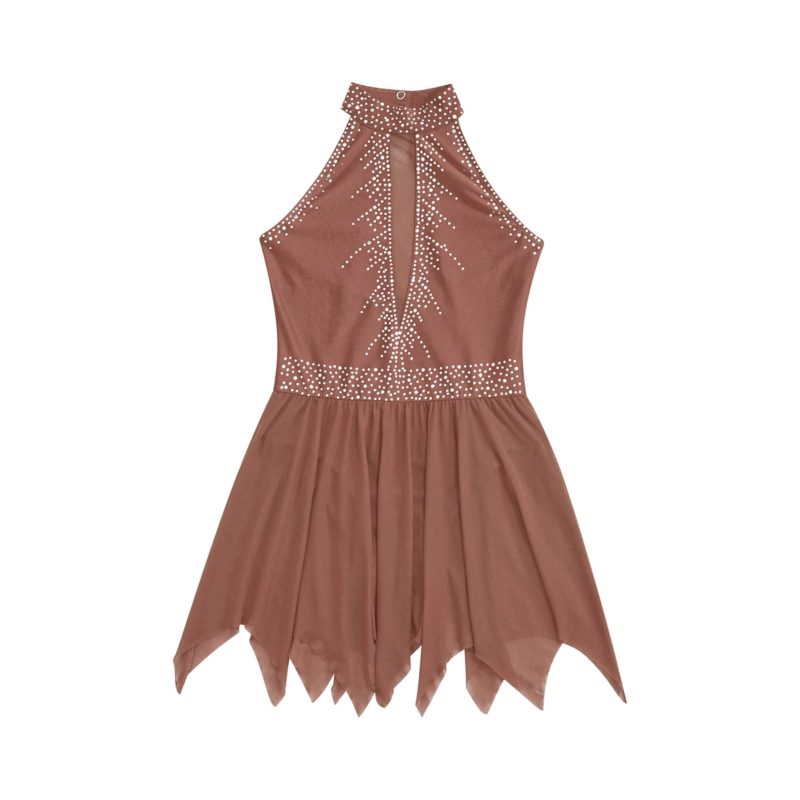 175615-6kek3j.jpg Costume de danse de ballet, patinage artistique pour enfant, justaucorps en maille, strass – Image 4