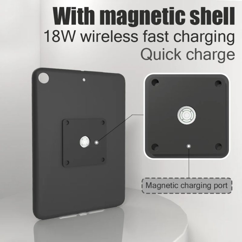 Support mural magnétique pour tablette iPad Mini 6th, charge rapide 18 W, station de développement – Image 5