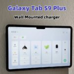 Support mural magnétique pour tablette, Samsung Galaxy Tab S9 Plus 12.4", charge rapide 18 W, station de développement – Image 2