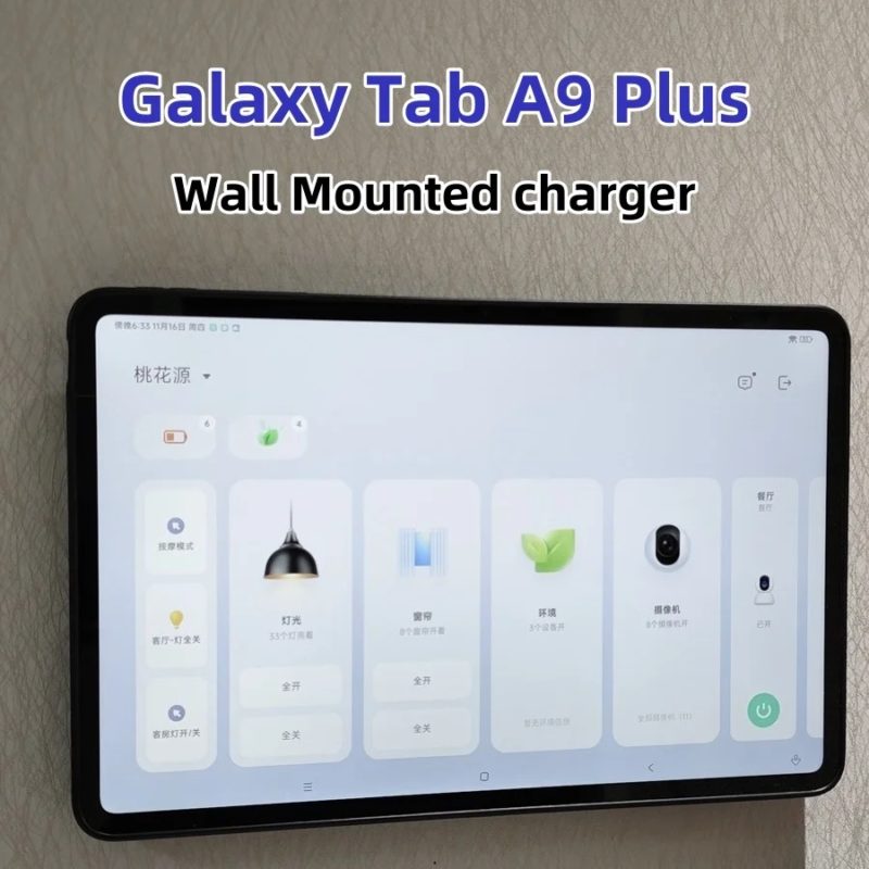 Support mural magnétique pour tablette, Samsung Galaxy Tab A9 Plus 11", charge rapide 18 W, station de développement – Image 2