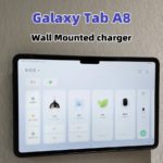 Support mural magnétique pour tablette, Samsung Galaxy Tab A8 10.5", charge rapide 18 W, station de développement – Image 2
