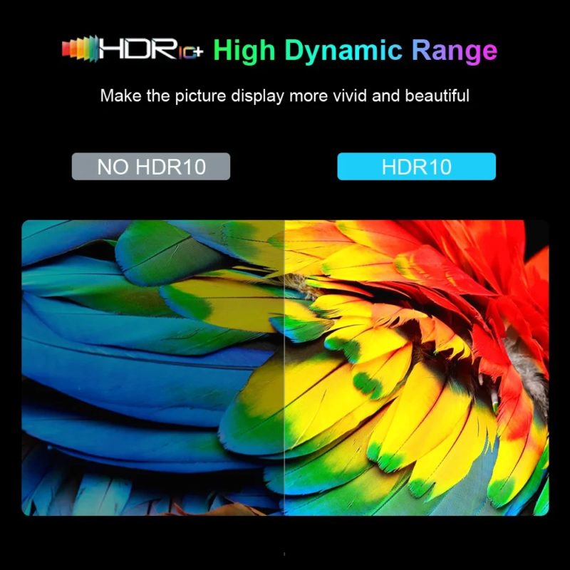 HK1 Smart TV Box Android 13, Quad Core A53, RAM 4GB, Support 8K, HDR10+, Dual Wifi 6, BT 4.0 – Image 4