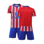 Ensemble maillot et short de football pour enfant, Atletico Madrid, respirant
