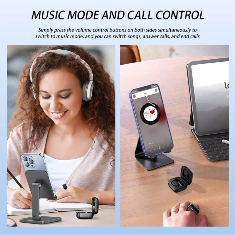 176423-8jtn1r.jpg Télécommande Bluetooth pour smartphone D01 Pro, bague de contrôle Tik Tok, Selfie, Lazy, Android et iOS – Image 7