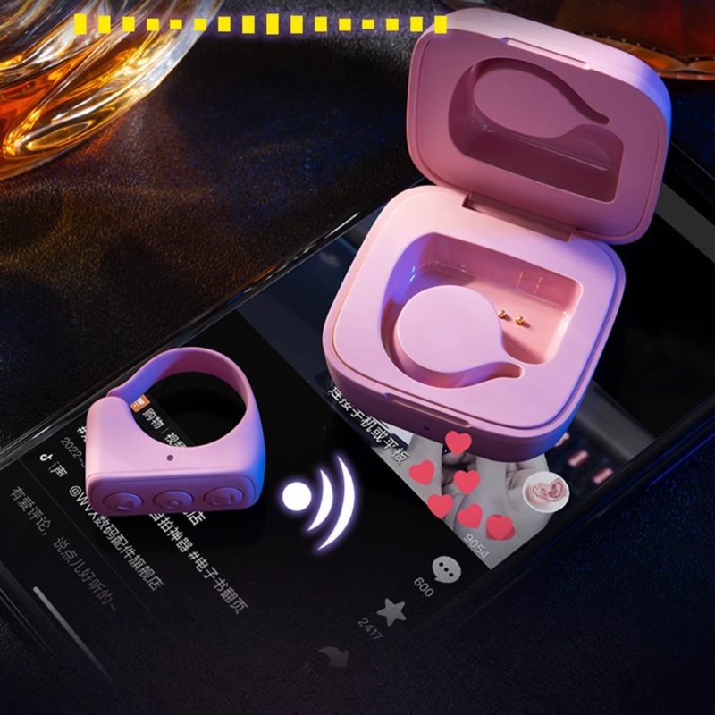 176423-fivlln.jpg Télécommande Bluetooth pour smartphone D01 Pro, bague de contrôle Tik Tok, Selfie, Lazy, Android et iOS – Image 3