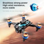 Drone K12 Max à moteur sans balais, écran et caméra HD 4K, évitement d'obstacles et pliable – Image 3