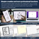 Graveur laser portable NEJE 3, CNC de découpe de précision 0.075mm, zone de travail 170 x 170 mm – Image 5