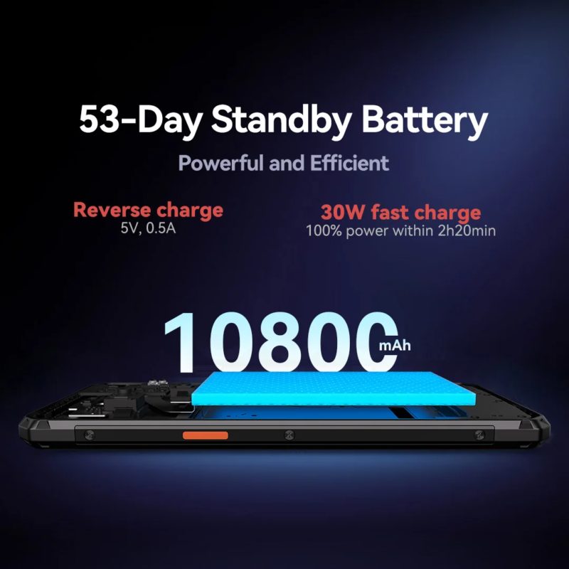 Smartphone robuste IIIF150 B3, écran 6.6″ IPS TFT 1080 x 2400px, 8Go, 256 Go, Android 14, IP68, IP69K, MIL-STD-810H – Image 4