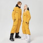 Combinaison de Ski, Snowboard unisexe à capuche, chaude, imperméable et respirante, vêtements d'hiver