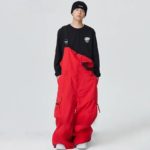 Salopette cargo, combinaison de Ski, Snowboard unisexe, chaude, imperméable et respirante, vêtements d’hiver – Image 4