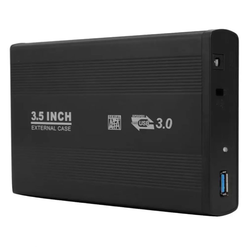 Châssis externe pour disque dur externe SATA USB 3.0, en alliage d'aluminium, avec câble USB – Image 3