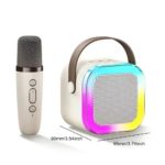 Système de Karaoké avec 2 microphones sans fil, haut-parleur portable, Bluetooth – Image 6