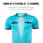 Maillot d'arbitre de sport, ensemble maillot et short, séchage rapide – Image 3