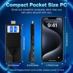 PC Stick Higole, Intel Celeron J4125, Windows 11, USB PD3.0, HDMI 4K, Gigabit Ethernet, WiFi 5.0, BT 5.2, pour le bureau et la maison – Image 6