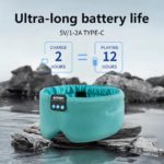 Casque de sommeil avec écouteurs intégrés, Bluetooth 5.3, 18 heures de temps de lecture, accessoire de voyage pour le sommeil – Image 2