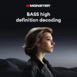 Écouteurs sans fil Bluetooth 5.4 TWS, Monster Airmars XKT25, son stéréo HiFi haute définition – Image 2