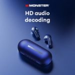 Écouteurs sans fil Bluetooth 5.4 TWS, Monster Airmars XKT25, son stéréo HiFi haute définition – Image 4