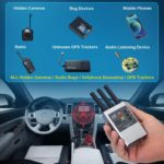 Détecteur de traqueur GPS, de caméra et micro cachés, dispositif de sécurité personnelle, gris – Image 2